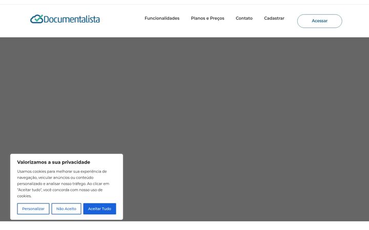 Screenshot ta' documentalista.com.br