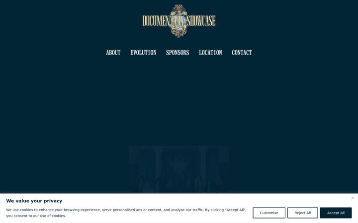 Screenshot of documentaryshowcase.co.uk