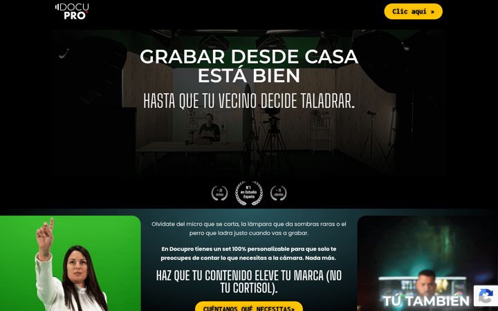 Screenshot of docupro.es