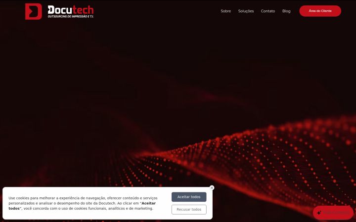 Screenshot ta' docutech.com.br