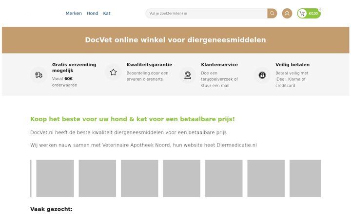 Screenshot of docvet.nl