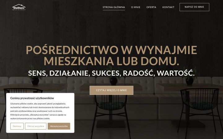 Skjámynd af dodam.com.pl