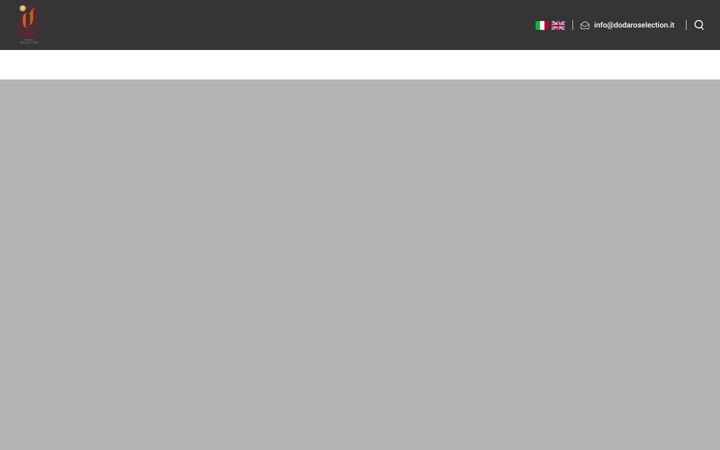Screenshot of dodaroselection.it