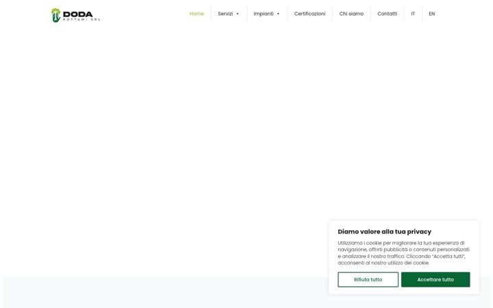 Screenshot of dodarottamisrl.it