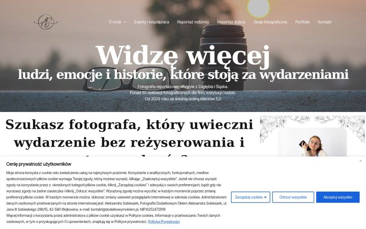 Skjámynd af dodatkowymokiem.pl