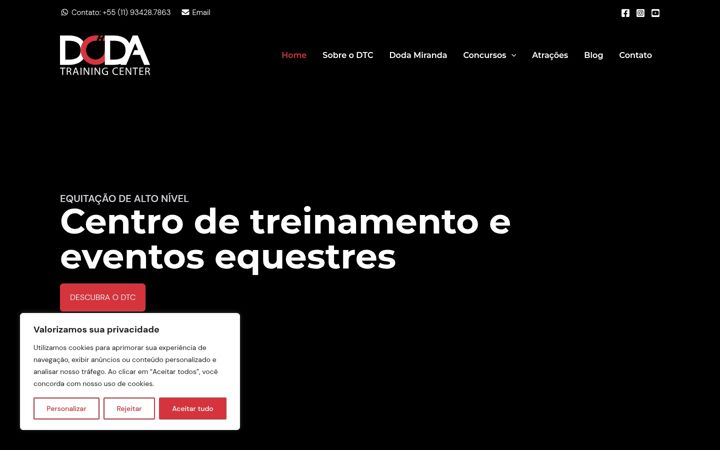 Capture d'écran de dodatrainingcenter.com.br