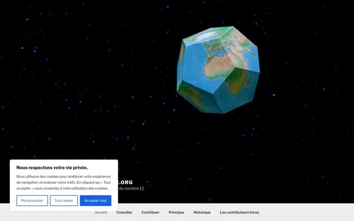 Screenshot of dodeca12.org