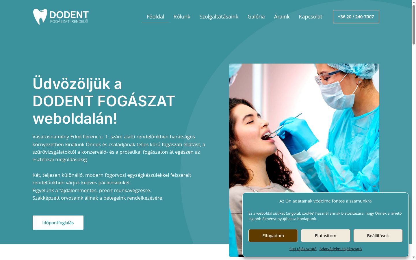 Zrzut ekranu banera zgody wyświetlanego przed jakąkolwiek interakcją