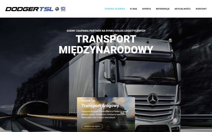 Skjámynd af dodger-tsl.pl