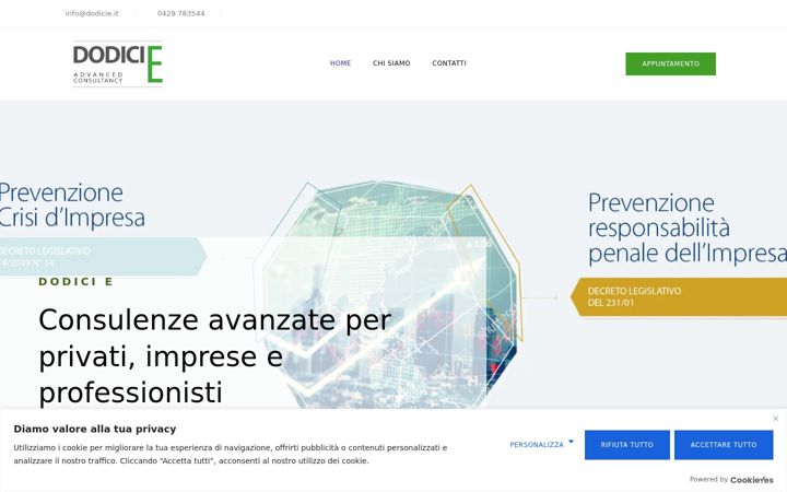 Screenshot of dodicie.it
