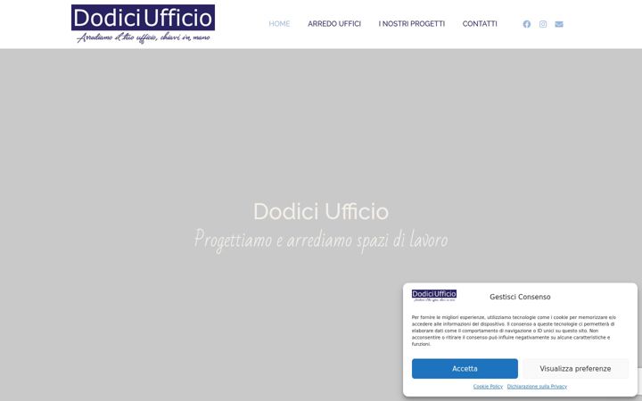 Screenshot of dodiciufficio.it