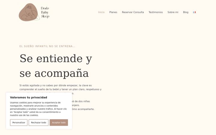Screenshot of dodobabysleep.com