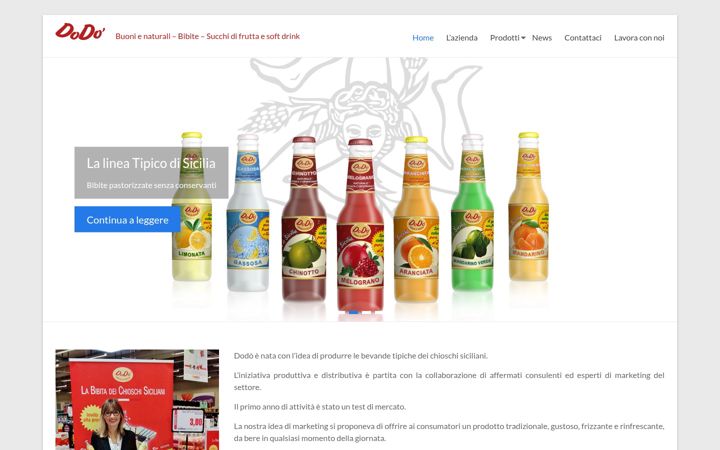 Captura de pantalla de dodocommercial.it