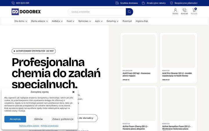 Skjámynd af dodorex.pl