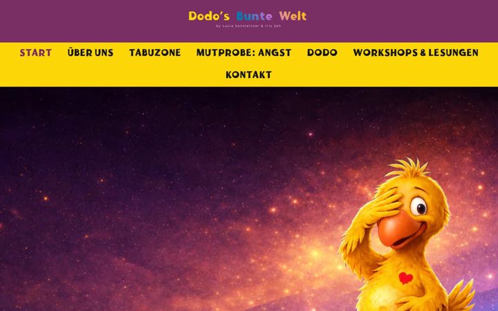 Screenshot ta' dodosbuntewelt.de