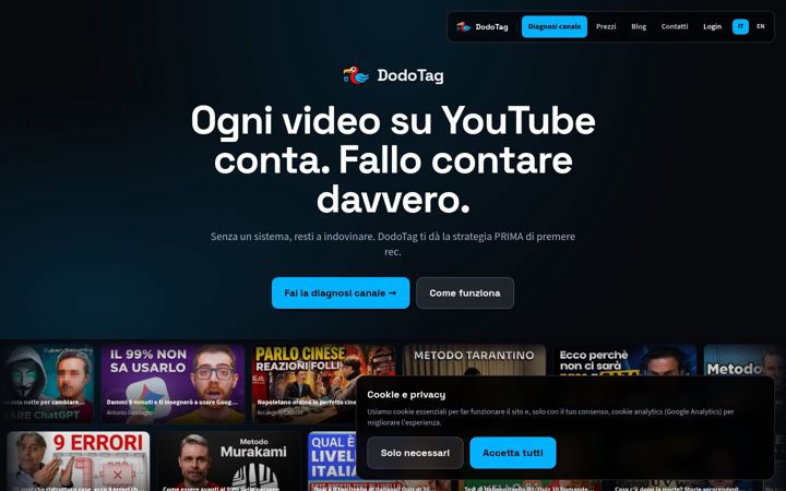 Screenshot of dodotag.com