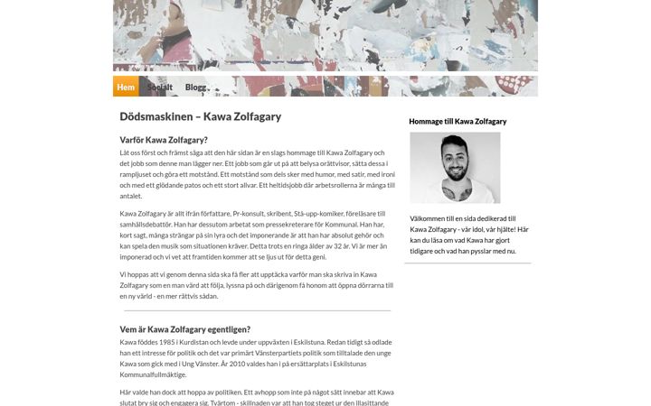 Screenshot of dodsmaskinen.se