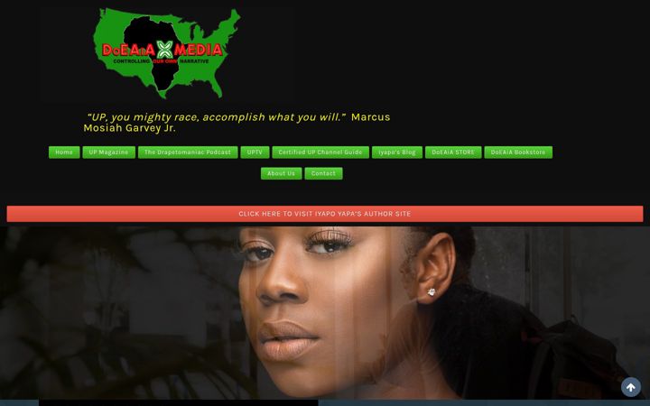 Screenshot of doeaiamedia.com