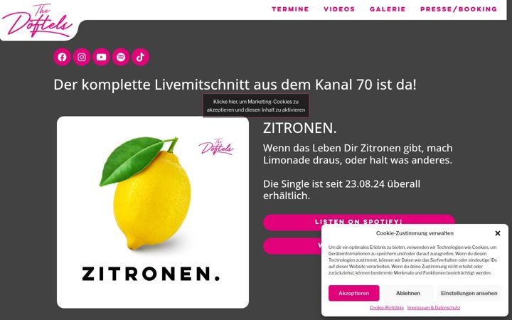 Screenshot ta' doeftels.de