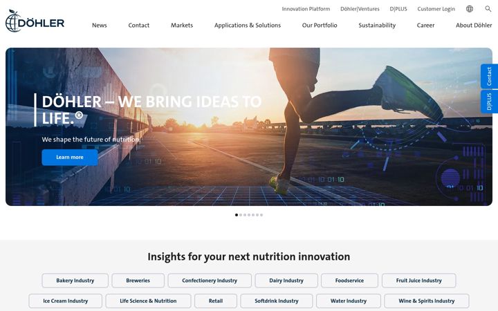 Screenshot of doehler.com