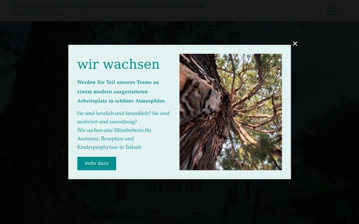 Screenshot von doelleundfrank.de