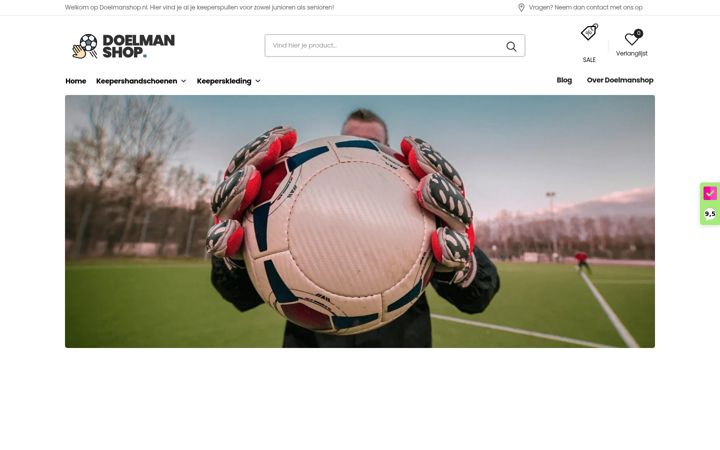 Posnetek zaslona doelmanshop.nl