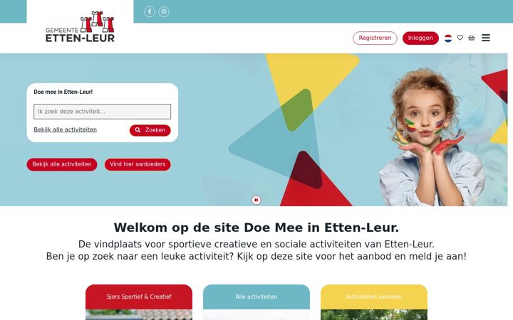 Screenshot of doemeeinetten-leur.nl