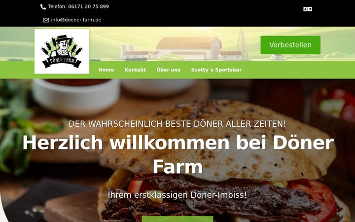 Screenshot di doener-farm.de