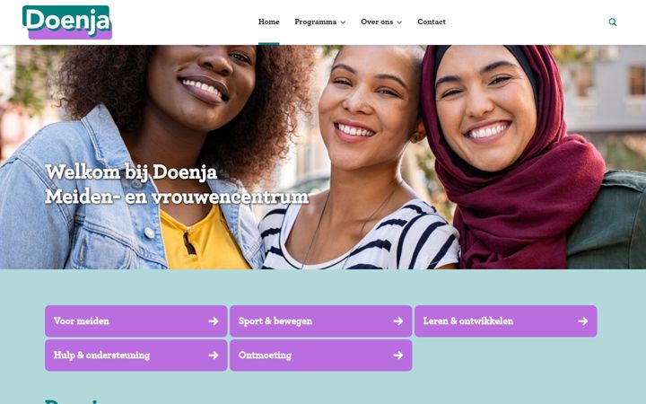 Screenshot of doenja.nl