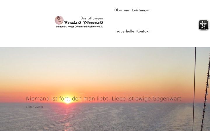 Screenshot von doennewald.de