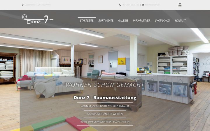 Screenshot von doenz7.de
