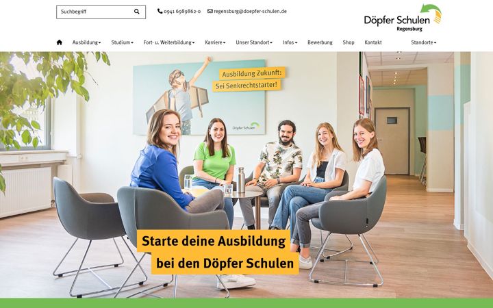 Screenshot ta' doepfer-regensburg.de