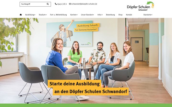 Screenshot ta' doepfer-schwandorf.de