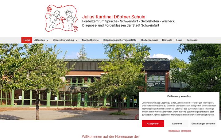 Screenshot ta' doepfner-schule.de