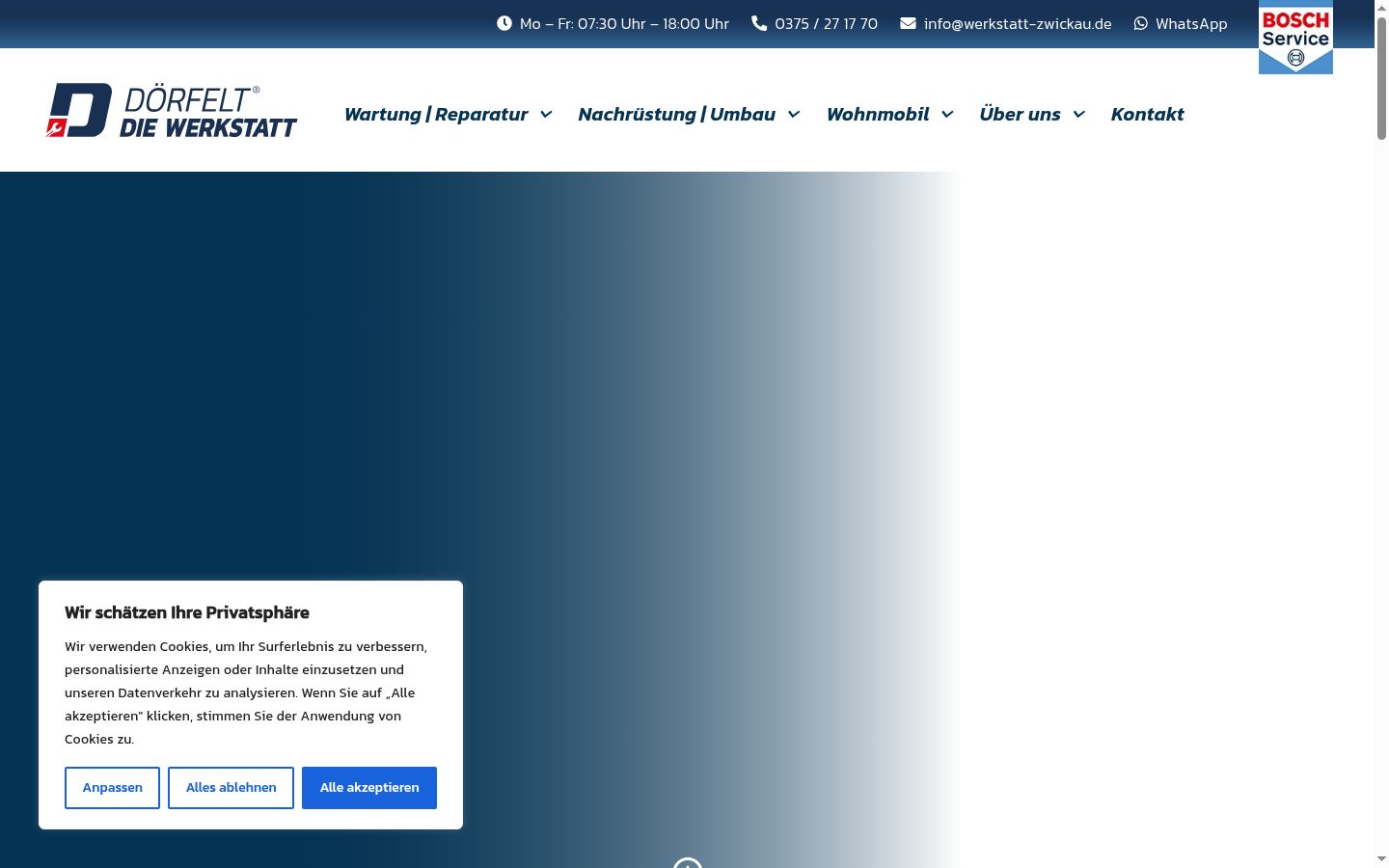 Screenshot tal-banner tal-kunsens muri qabel kwalunkwe interazzjoni