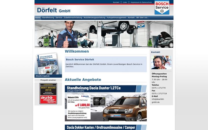 Screenshot ta' doerfelt-gmbh.de