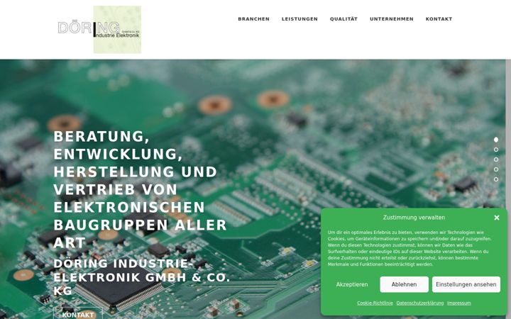 Captură de ecran a doering-elektronik.de
