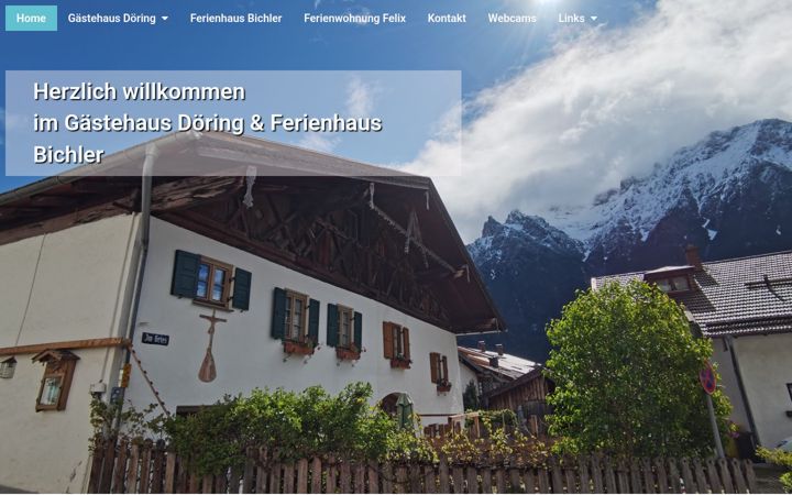 Captură de ecran a doering-mittenwald.de
