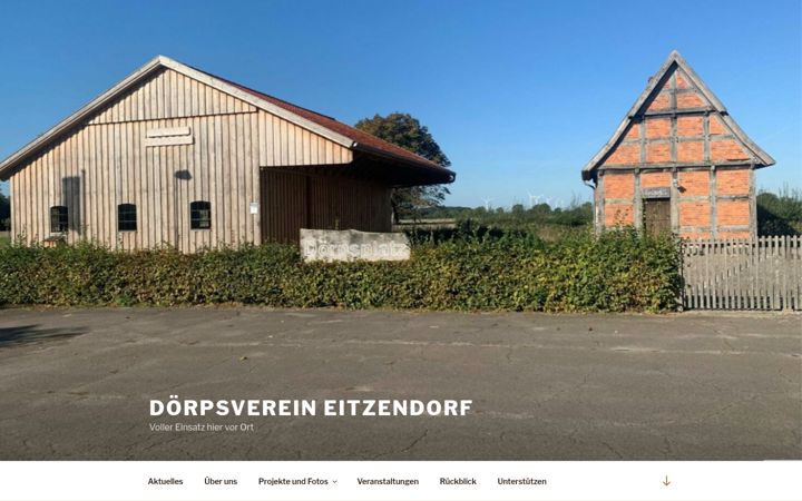 Skærmbillede af doerpsverein-eitzendorf.de