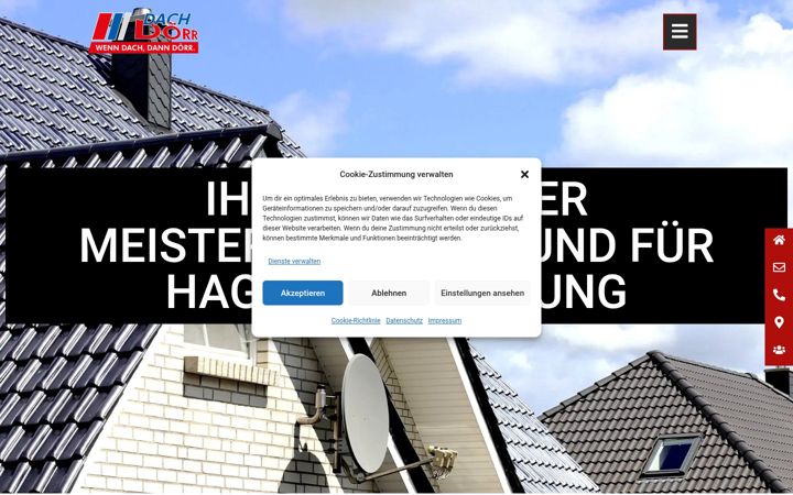 Screenshot of doerr-dach.de
