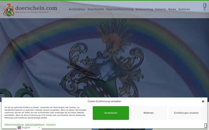 Screenshot of doerscheln.com
