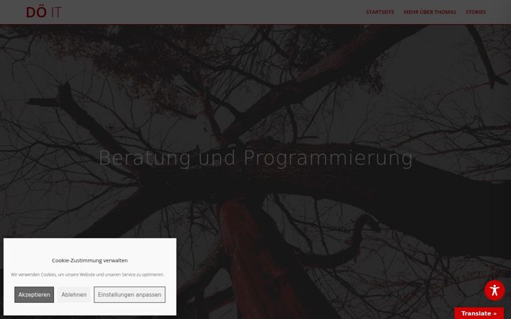 Screenshot of doerscheln.it