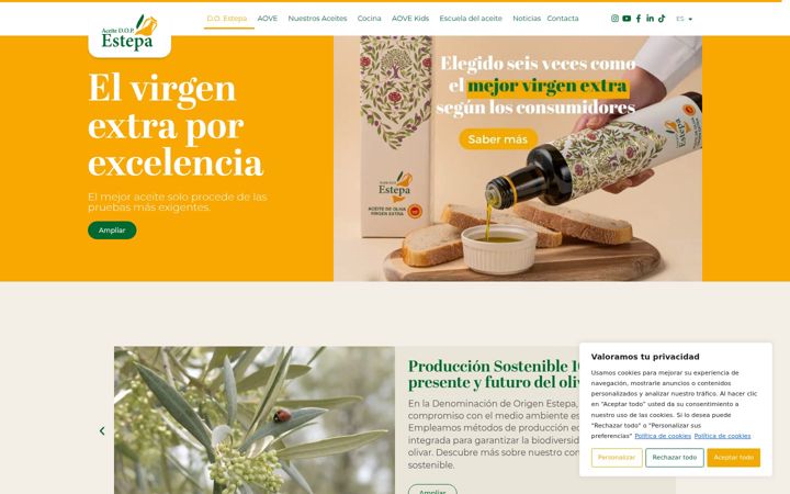 Screenshot of doestepa.com