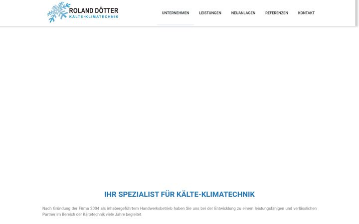 Screenshot of doetter-kaelteklima.de