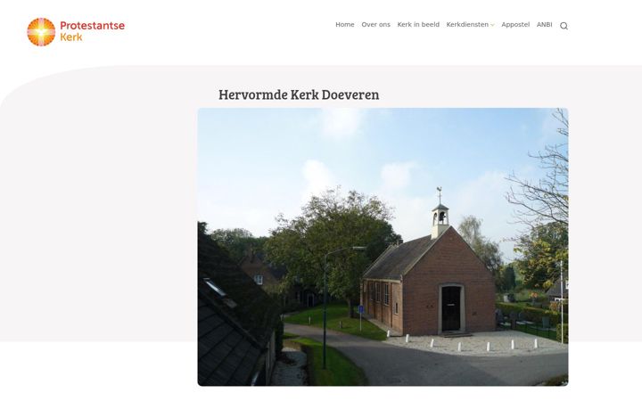 Screenshot of doeveren.nl