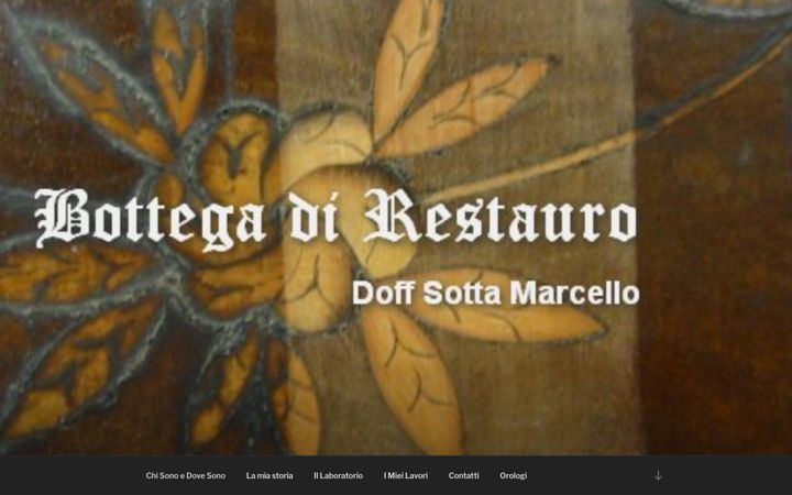 Screenshot of doffsottamarcello.com