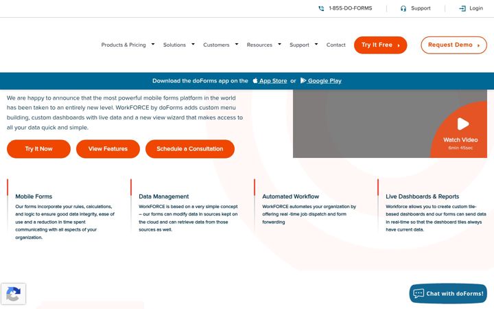 Screenshot of doforms.com