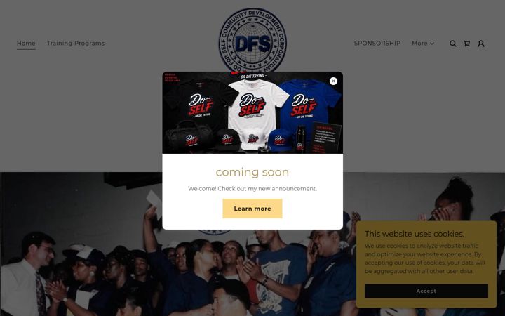 Screenshot of doforself.org