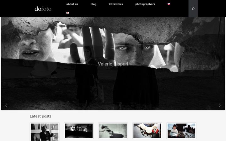 Screenshot of dofoto-magazine.com
