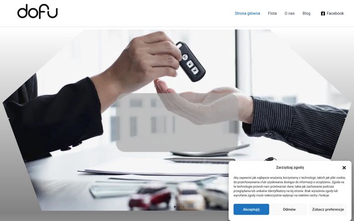 Screenshot of dofu.pl